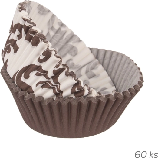 Caissettes pâtissières en papier 2,5 cm mix 60 pcs