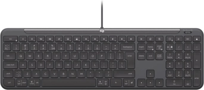 Touches à profil bas et design épuré