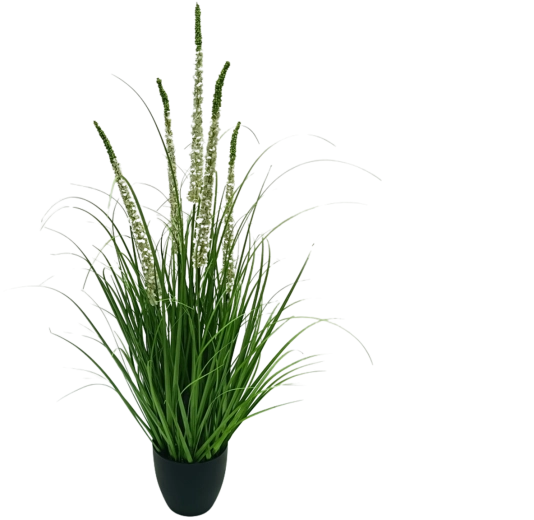 Herbe ornementale artificielle en pot 90 cm Garden Line