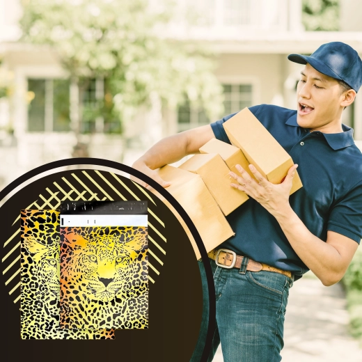 Design léopard stylé