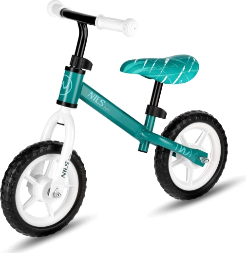 Draisienne pour enfants NILS Fun 10″ verte