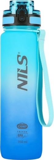 Gourde en Tritan NILS Camp 950 ml bleu