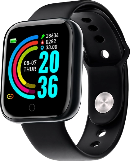 Bracelet connecté sportif avec mesure de la fréquence cardiaque Bluetooth - 1 pièce