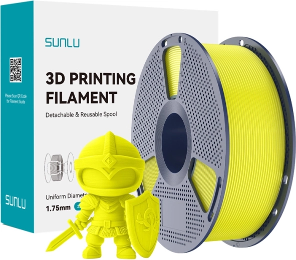 Filament jaune Sunlu PLA+