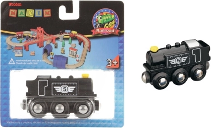 Maxim Locomotive à vapeur noire