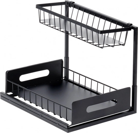 Structure métallique stable en coloris noir