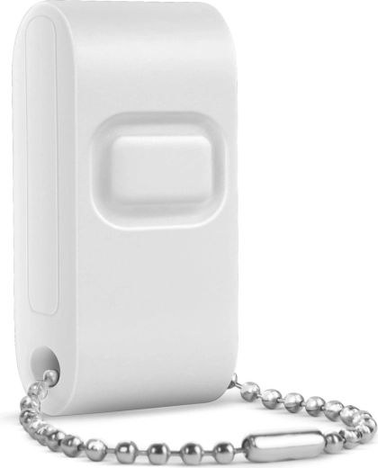Mini bouton sans fil Kinetic 433 MHz pour 1 circuit – Blanc mat