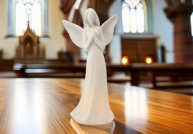 Figurine LED ange, 23,6 cm