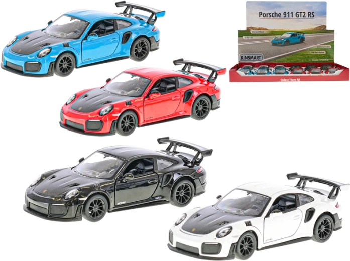 Modèle en métal de voiture PORSCHE 911 GT2 RS 1:36 Kinsmart