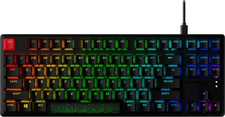 HyperX Alloy Origins Core PBT HX Blue clavier mécanique de jeu TKL