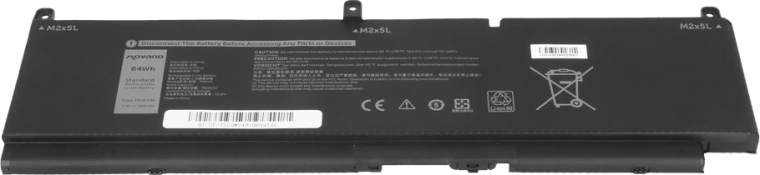 Grande capacité de 84 Wh pour une autonomie prolongée