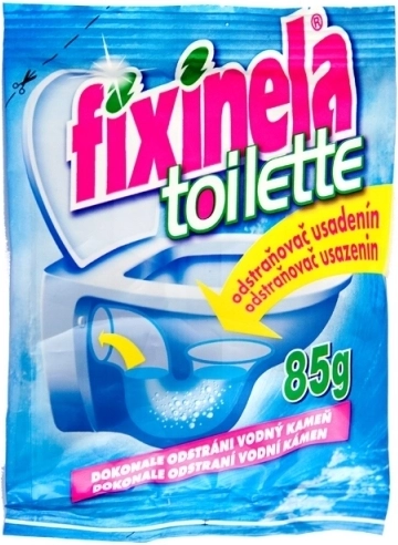 Fixinela Toilette – poudre pour éliminer le calcaire des WC, 85 g