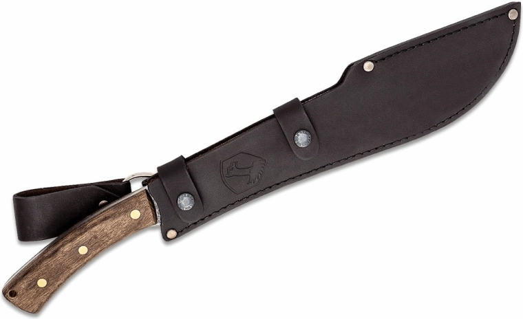 Poignée ergonomique en noyer