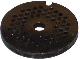 Plaque de broyage pour hachoir à viande n° 8/10, diamètre 62 mm