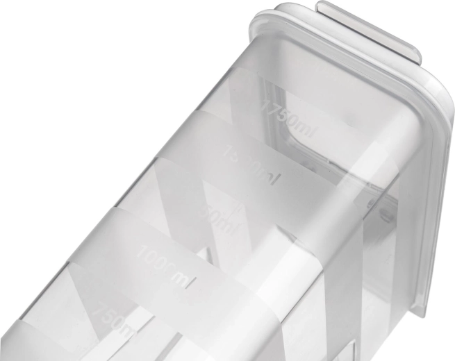 Mesure précise avec graduations tous les 250 ml