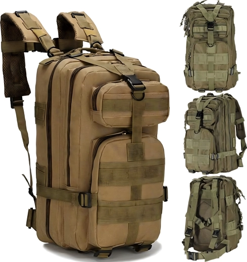 Système MOLLE pour étendre l’équipement