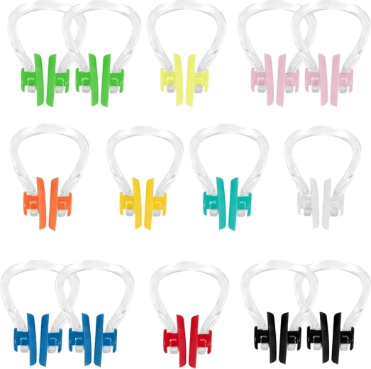 Pince-nez de natation – lot de 14 pièces