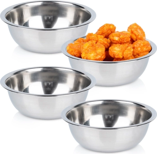 Set de bols en inox 250 ml, 4 pcs