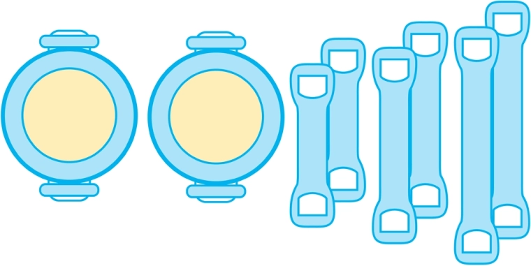 Fixation universelle et éléments modulaires