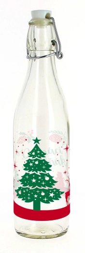 Bouteille à fermeture mécanique 1 l – liqueur à l’œuf maison