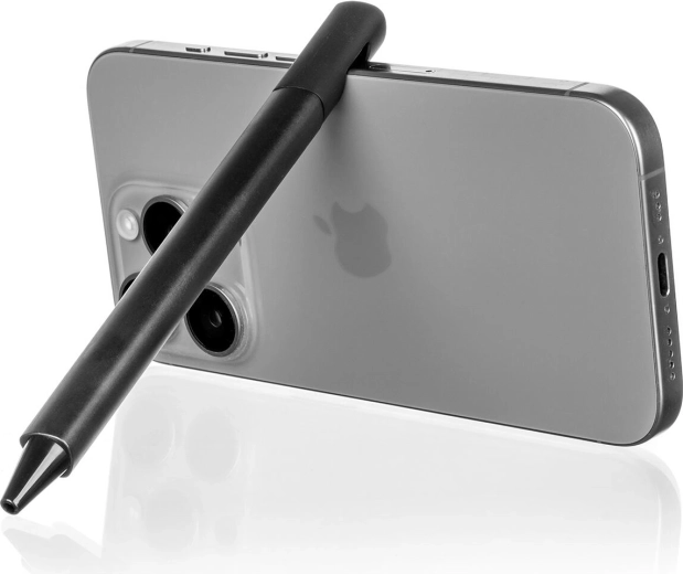 2-en-1 : écriture et support pour téléphone