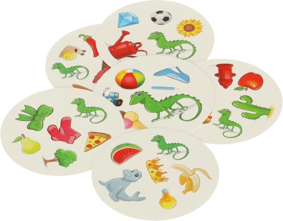 Un seul symbole commun sur chaque paire de cartes