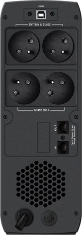 Connexion pratique : 4× prises et 2× USB de charge
