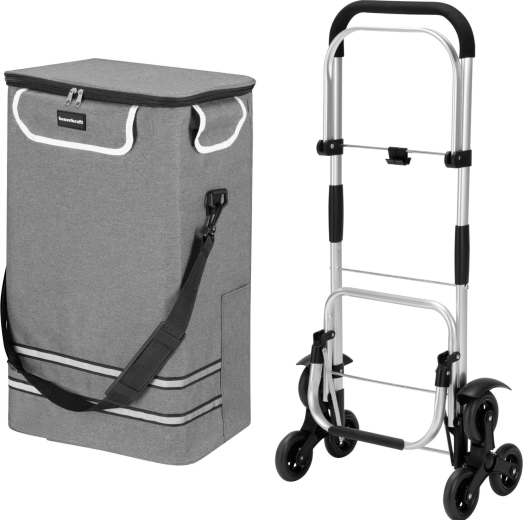 Structure pliable et possibilité de le porter aussi comme un sac