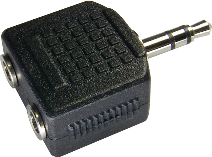 Adaptateur stéréo Sencor jack 3,5 mm vers 2 prises 3,5 mm