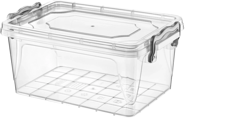 Boîte rectangulaire en plastique Multi Box 13 l