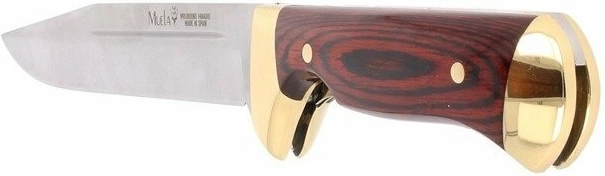 Prise en main élégante et sûre : bois Pakka et garnitures en laiton