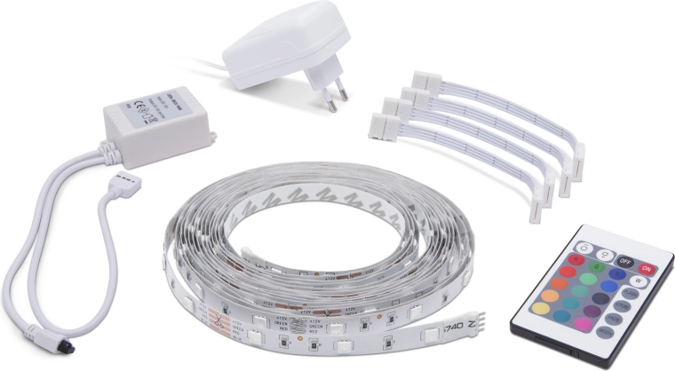 Bande LED RGB 5 m avec télécommande