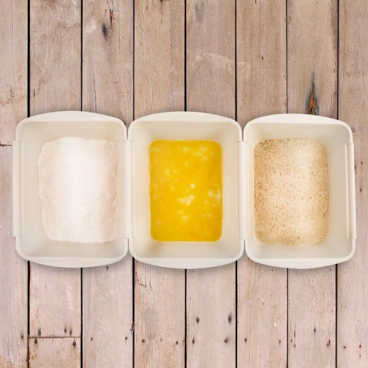 Set interconnectable pour une panure propre