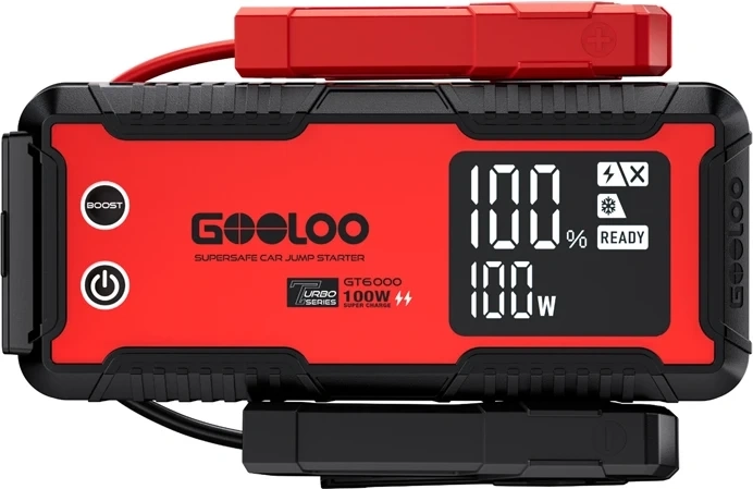 Puissance de démarrage 6000 A pour véhicules 12 V