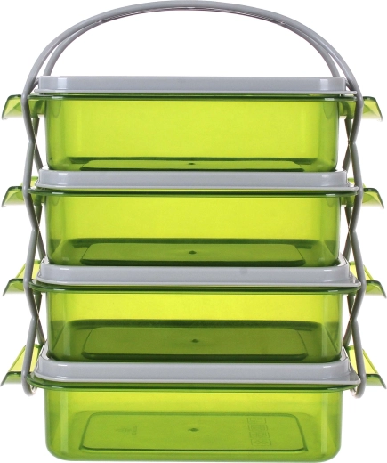 Lunch box en plastique Toro avec 3 boîtes de 1000 ml