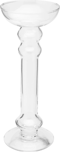 Large coupelle en verre pour bougies flottantes