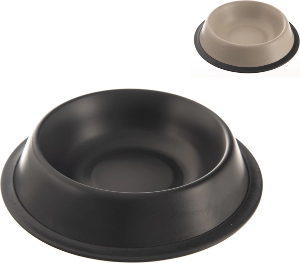Gamelle carrée en acier inoxydable pour chiens 800 ml