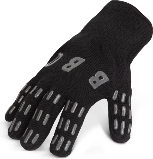 Gant de barbecue noir résistant à la chaleur