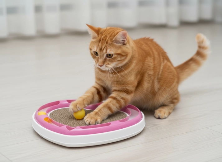 Piste interactive avec balles