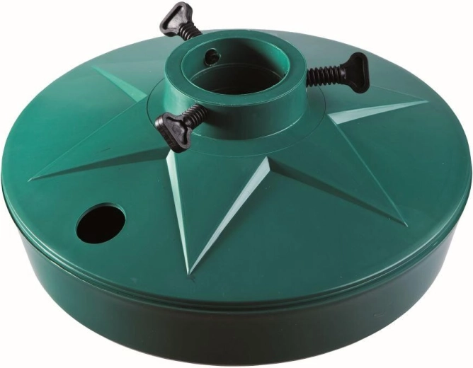Support en plastique pour sapin de Noël à remplir d’eau, diamètre 30 cm