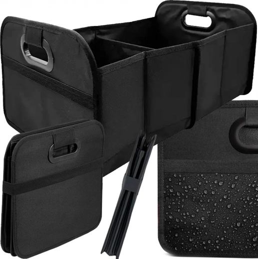 Grand organiseur renforcé pour coffre de voiture