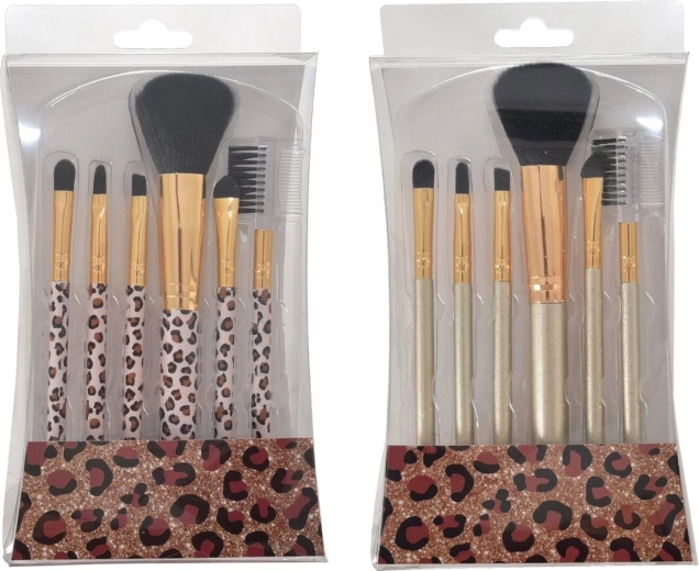 Set de pinceaux maquillage Wild – 6 pcs