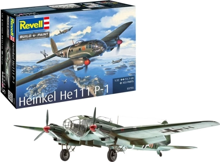 Maquette en plastique Revell Heinkel He 111P-1 à l’échelle 1:32