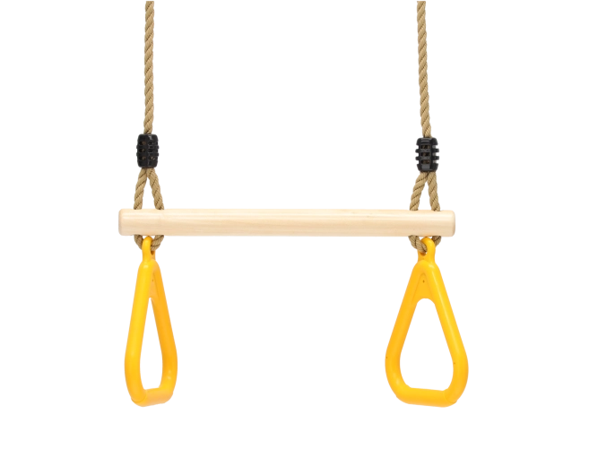 Barre horizontale solide en bois