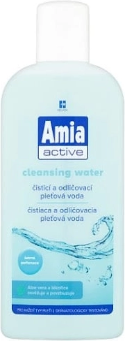 Amia Active eau nettoyante et démaquillante pour le visage 200 ml