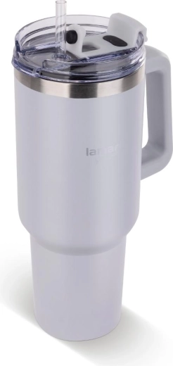 Gobelet isotherme Lamart Huge 1,2 l – Crème