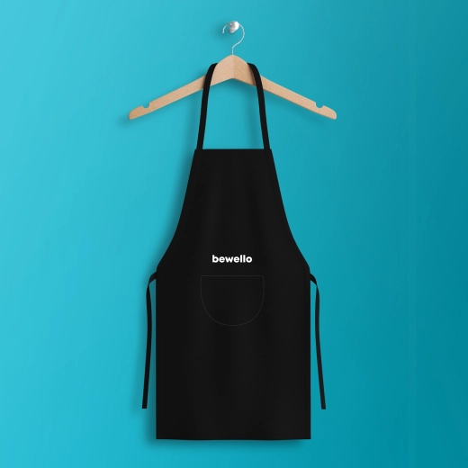 Tablier de cuisine noir