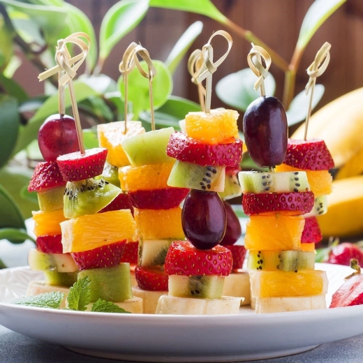 Idéales pour fruits, canapés et cocktails