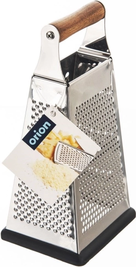 Inox résistant et poignée en bois confortable