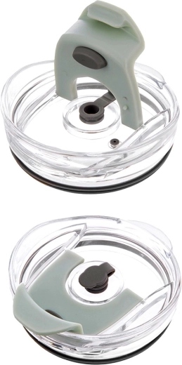 Couvercle étanche avec ouverture pour paille